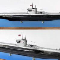 Модель макет подводной лодки тип viic U-boot